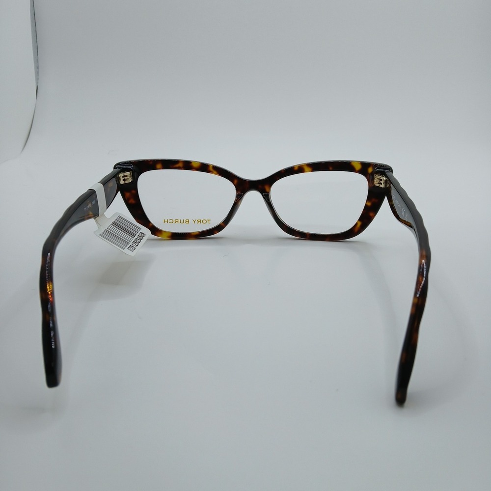 Tory Burch TY2155U Womens Eyeglasses Frame Dark Tortoise Full Rim 52-17-145 mm - Picture 4 of 8